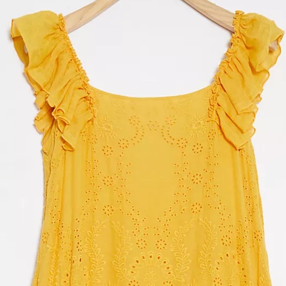 Anthropologie Fallon Eyelet Maxi Dress - Picture 5 of 16